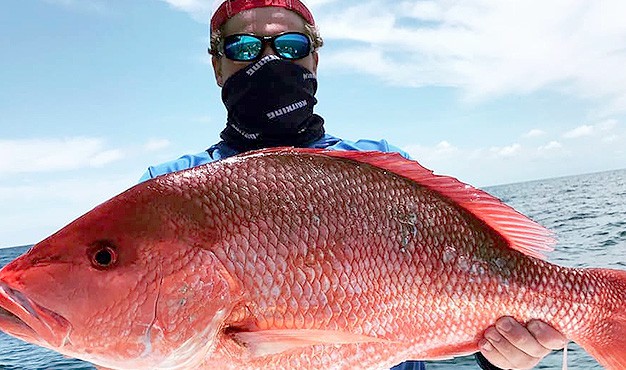 Offshore Fishing for Red Snapper with Salt River Outfitters in Crystal River FL